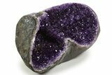 Sparkling Deep-Purple Amethyst Geode - Uruguay #342732-5